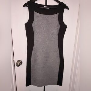 Elegant Calvin Klein Fitted Stretch Business Dress- size 10